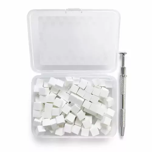 Скретч-ручка для маникюра F.O.X Ombre Box For Nails с набором губок (5905358712900) - Фото №1