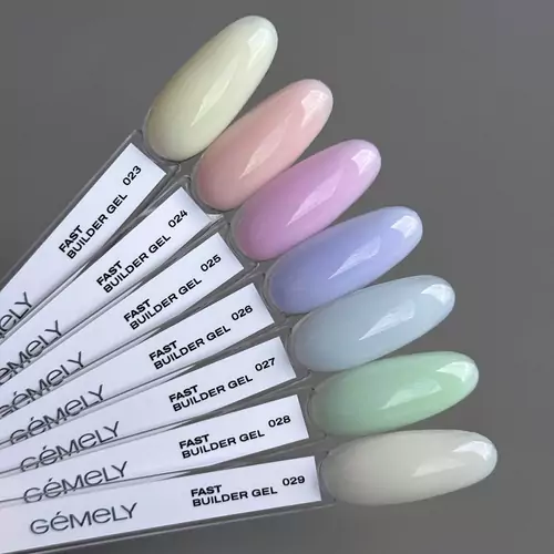 Гель для наращивания GEMELY Fast Builder Gel №029 айвори 30 мл (7704467) - Фото №4