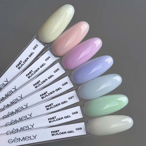 Гель для наращивания GEMELY Fast Builder Gel №023 сливочное масло 15 мл (7704454) - Фото №4