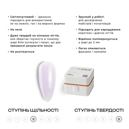 Гель для наращивания GEMELY Power Builder Gel №13  30 мл (7703797) - Фото №4