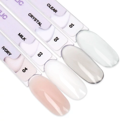 Акригель для наращивания ногтей TUFI profi 02 Crystal 30 г (0329137) - Фото №5