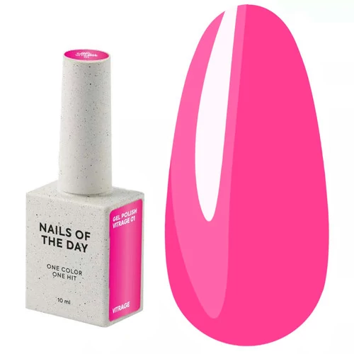 Гель-лак NAILS OF THE DAY Vitrage №01 10 мл (НФ-00025544)
