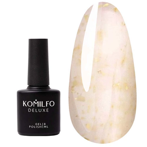 Komilfo Potal Base P004 персиковий з поталью HEMA/TPO free, 8 мл  (967485)