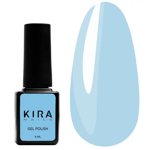 Гель-лак Kira Nails HEMA/TPO free №130 ніжно-блакитний 6 мл (934480)