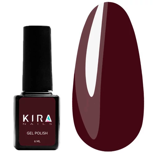 Гель-лак Kira Nails HEMA/TPO free №033 бургунді 6 мл (226872)