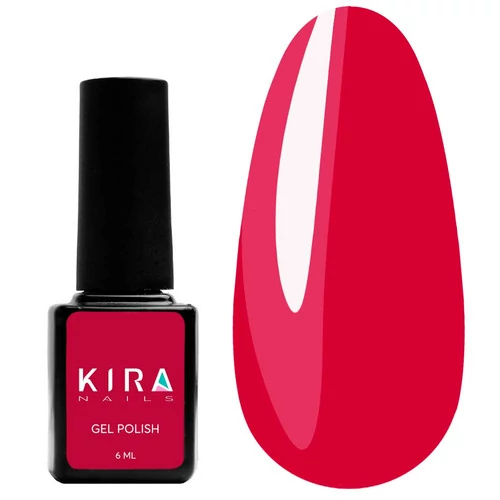 Гель-лак Kira Nails HEMA/TPO free №040 темно-червоний 6 мл (515602)