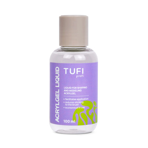 Жидкость для работы с полигелем / акригелем TUFI profi AcrylGel Liquid 100 мл (0332281) - Фото №1