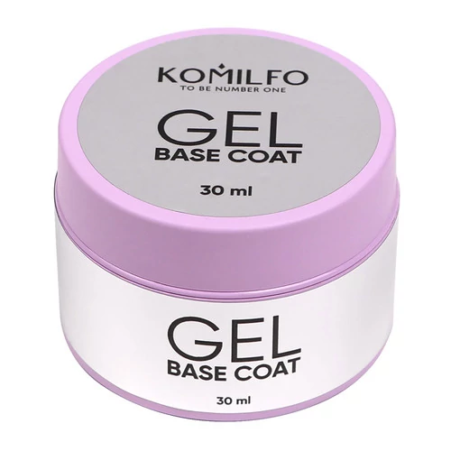KOMILFO Gel Base Coat HEMA/TPO free основа-коректор 30 мл (172599)