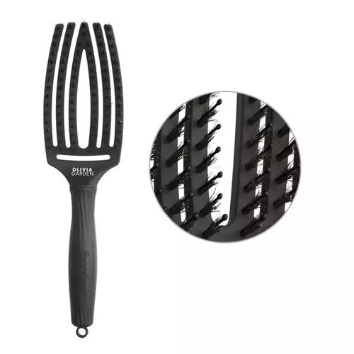 Щітка Olivia GardenFingerbrush Combo Full Black Medium