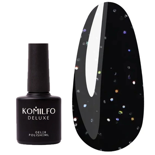 Топ KOMILFO Holographic Top No Wipe HEMA/TPO freeбез липкого шару  8 мл (576020)