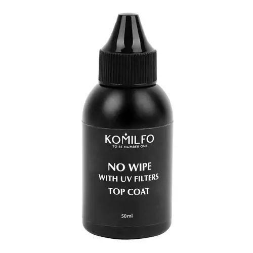 Топ KOMILFO No Wipe With UV FiltersHEMA/TPO free  без липкого шару з УФ фільтрами 50 мл (984014)