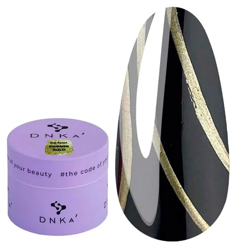 Гель-фарба DNKa Gel Paint Shimmer Gold  5 мл (GPSG)