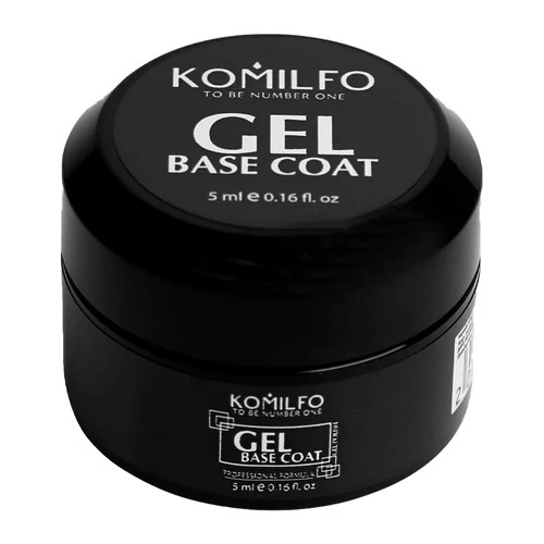 KOMILFO Gel Base Coat   HEMA/TPO free основа-коректор 5 мл (772791)