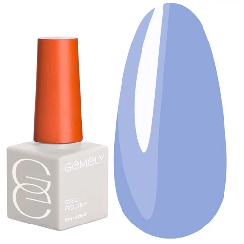 Гель-лак GEMELY Max color №035 ніжний лавандово-блакитний 6 мл (7704603)