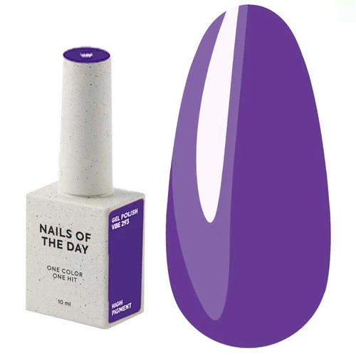 Гель-лак NAILS OF THE DAY Vibe-293 яскраво-фіолетовий 10 мл (00-00006475)