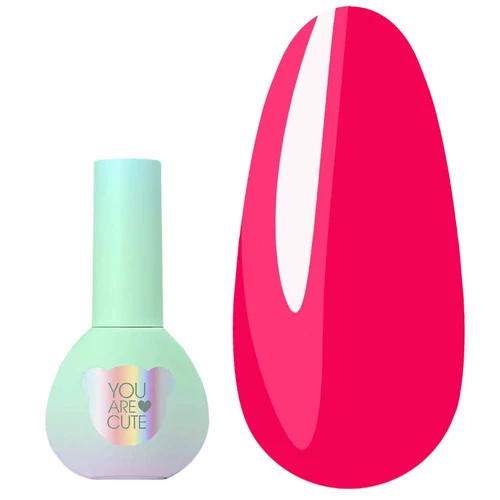 Гель-лак You Are Cute Color №156 яскравий неоново-малиновий 5 мл (993-5888-1730)