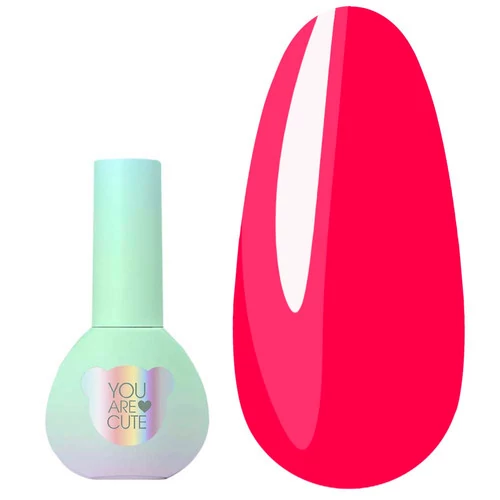 Гель-лак You Are Cute Color №157 насичений неоново-рожевий 5 мл (993-5889-1731)