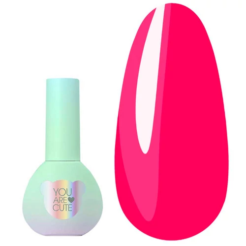 Гель-лак You Are Cute Color №158 соковитий червоно-жовтогарячий 5 мл (993-5890-1732)