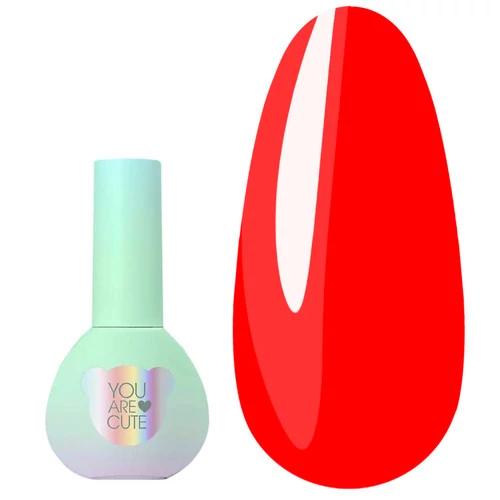 Гель-лак You Are Cute Color №159 яскравий томатно-червоний 5 мл (993-5891-1733)