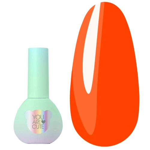 Гель-лак You Are Cute Color №160 насичений неоново-оранжевий 5 мл (993-5892-1734)