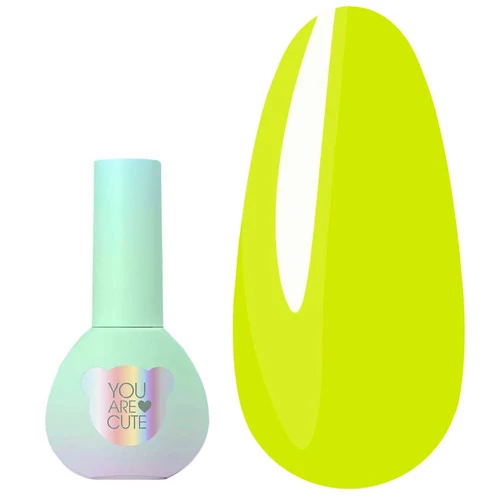 Гель-лак You Are Cute Color №162 яскравий неоново-жовтий 5 мл (993-5894-1736)