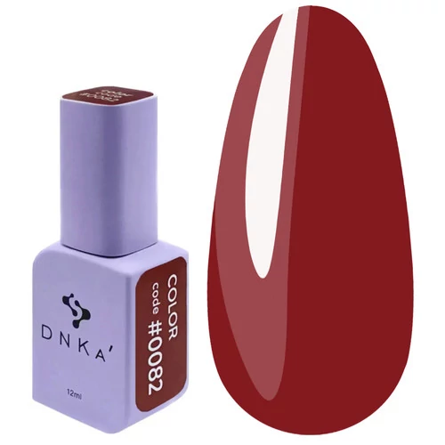 Гель-лак DNKa 0082 NEW FORMULA вишневий 12 мл (FTGPDC0082)