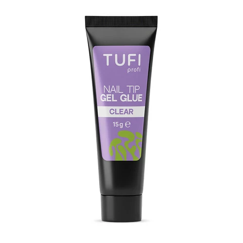 Гель-клей для тіпсів TUFI profi Прозорий 15 г (0333743)