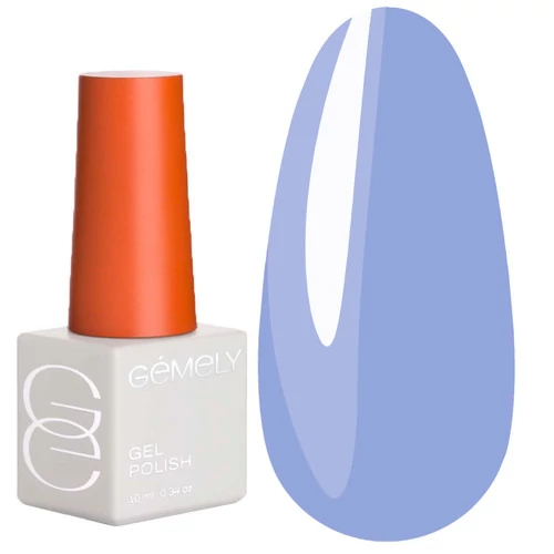 Гель-лак GEMELY Max color №035 ніжний лавандово-блакитний 10 мл (7704609)