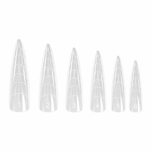 Верхні форми для моделювання F.O.X Decking Nail form 4.0 класичний стілет 28 шт (FDNCS)