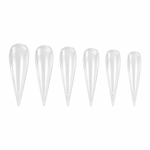 Верхні форми для моделювання F.O.X Decking Nail form 4.0 кіготь 28 шт (FDNC)