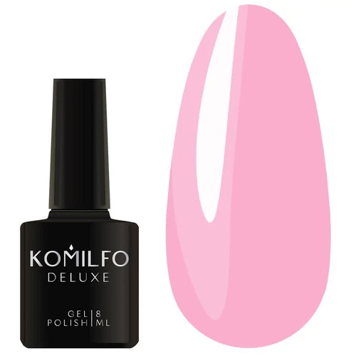 Гель-лак KOMILFO Macarons HEMA/TPO free M002 пастельний рожевий 8 мл (849437)