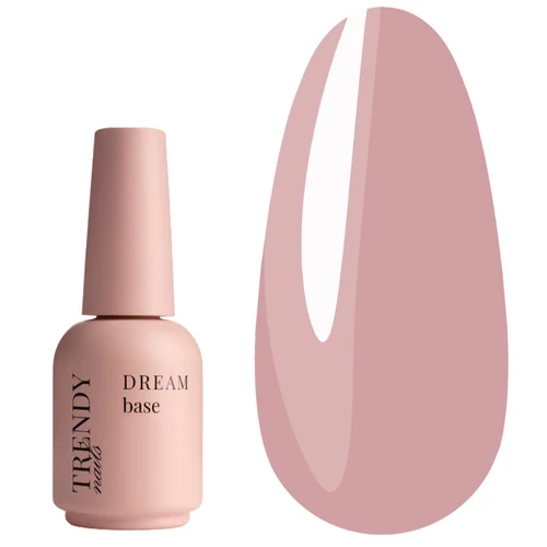 База TrendyNails  Dream Allure бежевий з ліловим підтономHEMA/TPO free 15 мл (25DM13TN)