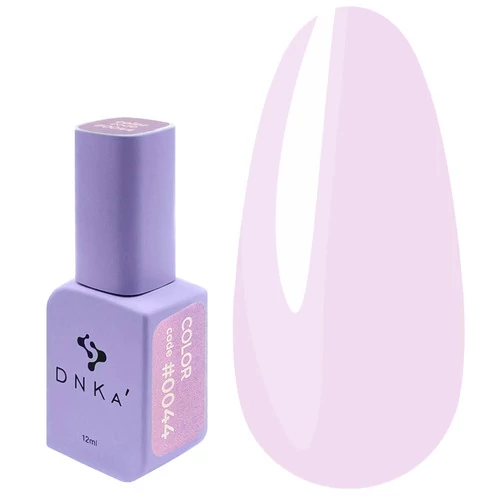 Гель-лак DNKa NEW FORMULA 0044 ліловий білий 12 мл (FTGPDC0044)