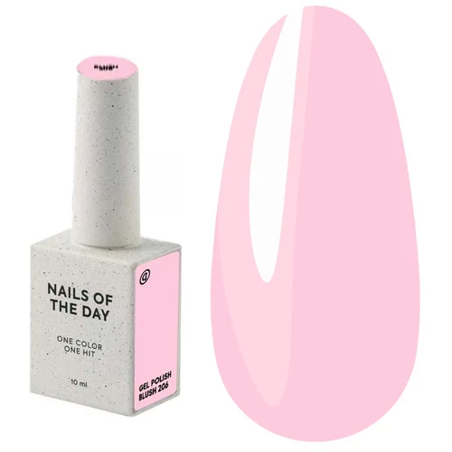 Гель-лак NAILS OF THE DAY Blush  206 10 мл (00-00006420)