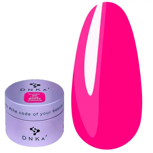 Гель DNKa Builder Gel Dopamine NEW FORMULA №0055 рожева фуксія 30 мл (FTBGD0055)