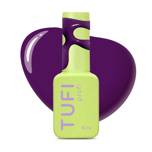Гель-лак TUFI profi DARKLINE 47 Plum Темний фіолетовий 10 мл (0333574)