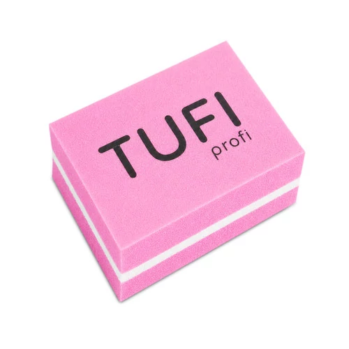 Бафік TUFI profi Міні Рожевий 100/180 грит 50 шт (0122161)