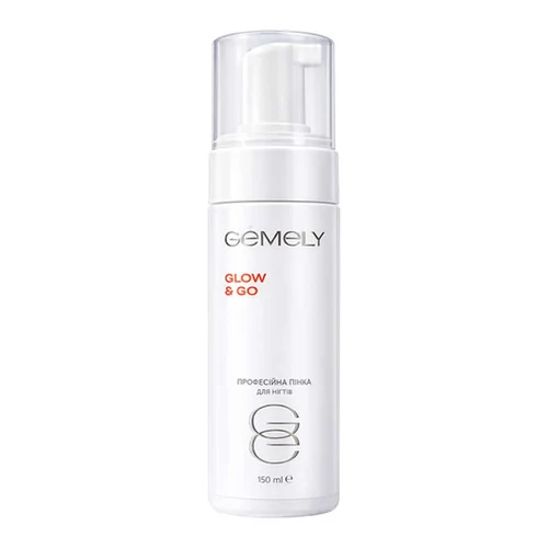 Пінка GEMELY  Foam Glow&Go очищувальна пінка для нігтів зі зволожувальними компонентами 150 мл (7703141)