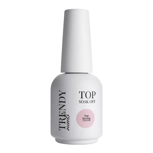 Топ TrendyNails Strong прозорий без липкого шаруHEMA/TPO free  15 мл (26St-15TN)