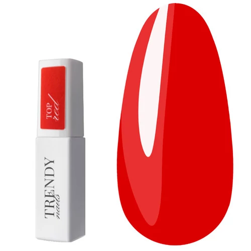 Топ TrendyNails кольоровий RED HEMA/TPO free  8 мл (26MO-1-13TN)