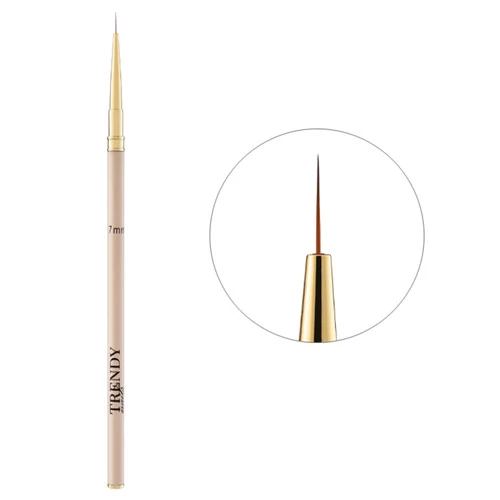 Пензлик лінеарний TrendyNails  "PURE ART  collection" 7мм (19BR-16TN)