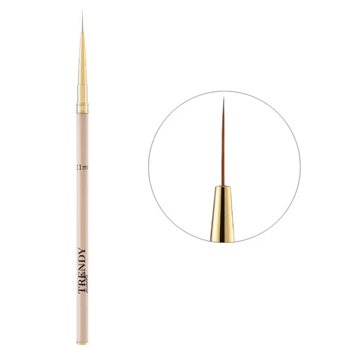 Пензлик лінеарний TrendyNails  "PURE ART  collection" 11мм (19BR-19TN)