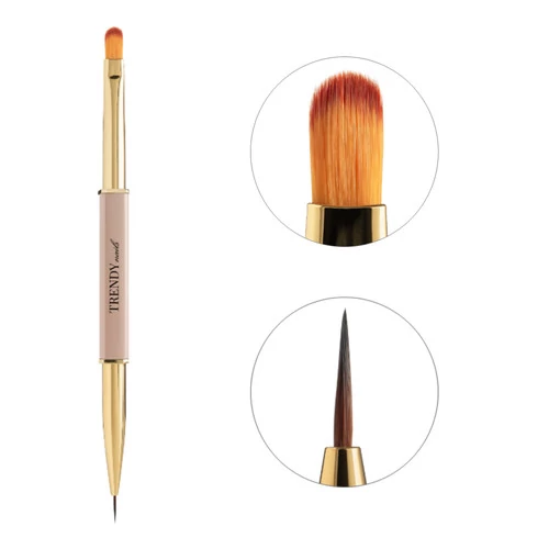 Пензлик TrendyNails "PURE ART"  DOUBLE (19BRD-30TN)