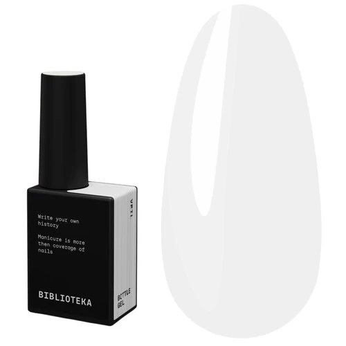 Рідкий гель BIBLIOTEKA  Bottle Gel № 03 Veil  Молочний 10 мл (4821420000038)