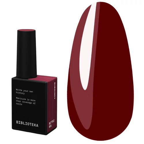 Рідкий гель BIBLIOTEKA  Bottle Gel № 08 Burgundy  Бордо 10 мл (4821420000083)