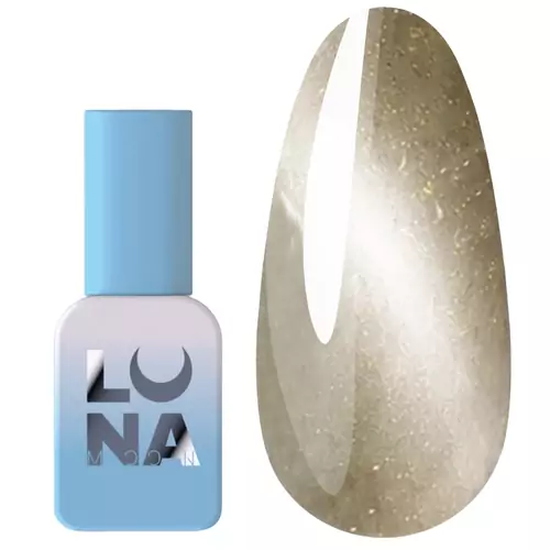 Гель-лак LUNA Color Magnetic Cat Eye №3 оливковий шовк 8 мл