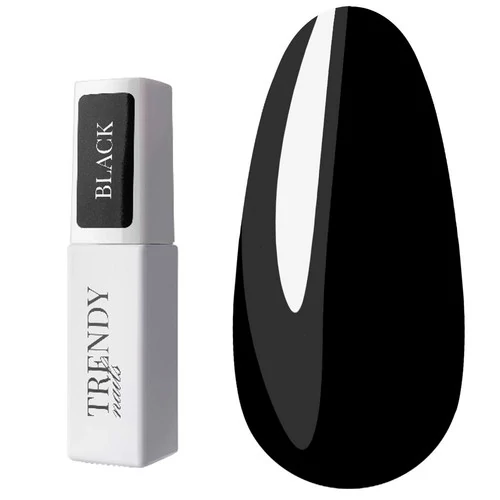 Гель-лак TrendyNails HEMA/TPO free Black 8 мл (22BP2TN)