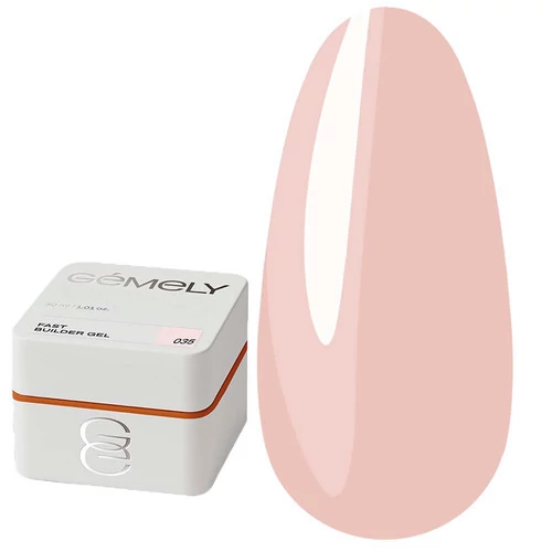 Гель для нарощення GEMELY Fast Builder Gel №035 теплий молочний нюд 30 мл (7704790)