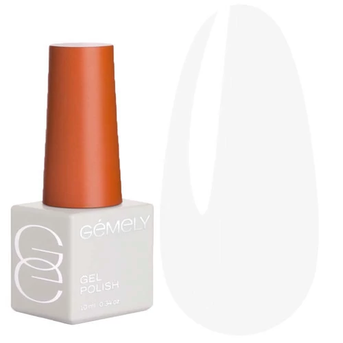 Гель-лак GEMELY  Max color №02 білий 10 мл (7704731)