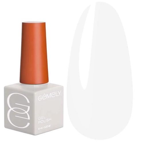 Гель-лак GEMELY  Max color №02 білий 6 мл (7704730)